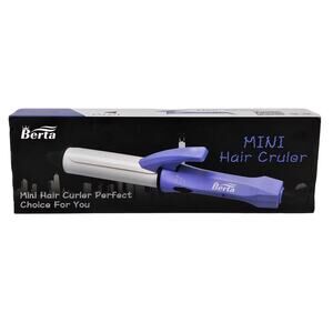 BERTHA PROFESSIONAL MINI CERAMIC HAIR CRULER CURLER PURPLE